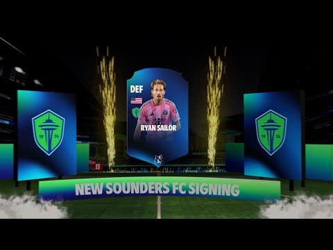 Welcome to Seattle Sounders FC, Ryan Sailor!