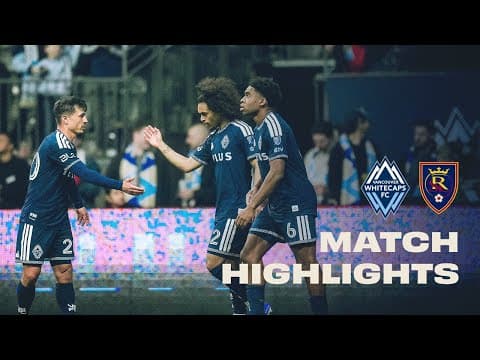 HIGHLIGHTS: Vancouver Whitecaps FC vs. Real Salt Lake | February 21, 2026
