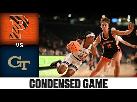Princeton vs. Georgia Tech Condensed Game | 2025-26 ACC Women’s Basketball