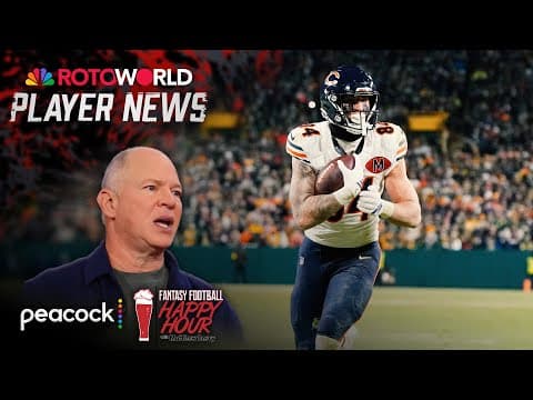 Bears' Colston Loveland a rapid fantasy TE riser for 2026 | Fantasy Football Happy Hour | NFL on NBC