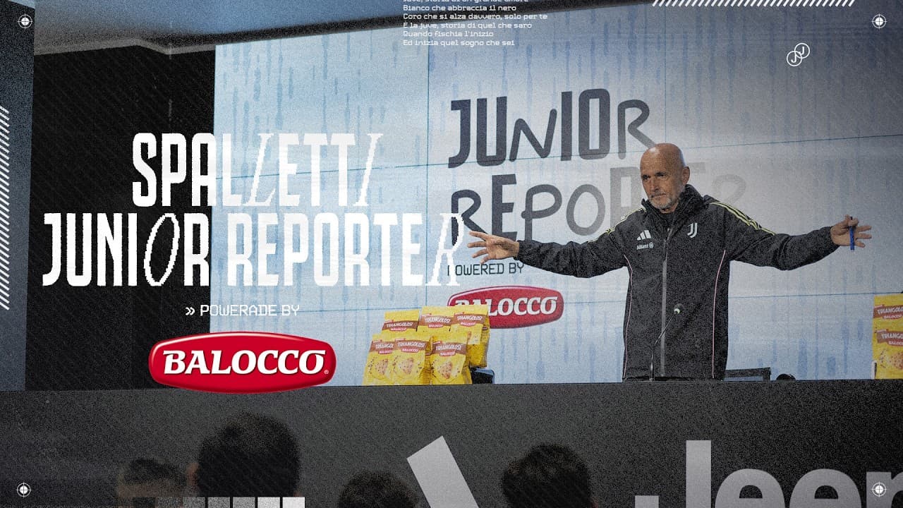 SPALLETTI answers our Junior Reporters’ questions | Powered by Balocco