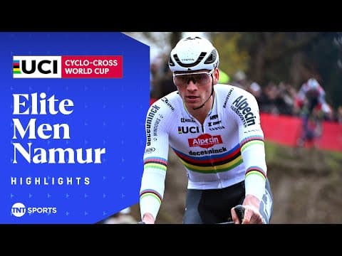 GREAT BATTLE! 💪 | Men's UCI Cyclo-Cross World Cup Namur Race Highlights | Eurosport Cycling