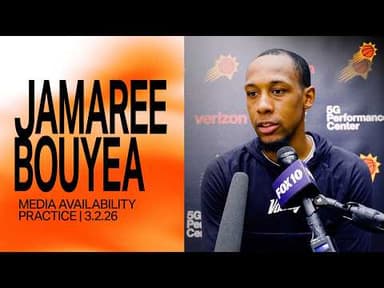 Jamaree Bouyea Practice Media Availability | Phoenix Suns 3-2-26