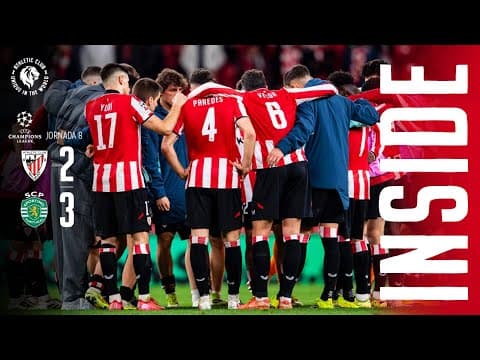 INSIDE I Athletic Club 2-3 Sporting CP I Champions League 2025/26 J8