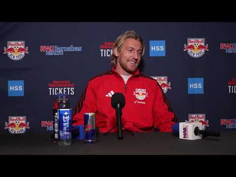 Emil Forsberg Press Conference | Red Bull New York Media Day 2026