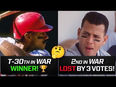 The 6 closest MVP races in MLB history