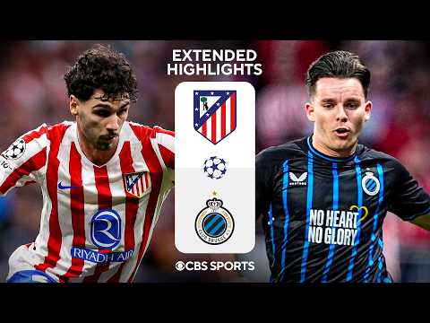 Atlético Madrid vs. Club Brugge: Extended Highlights | UCL Knockout Play-offs - Leg 2 | CBS Sports
