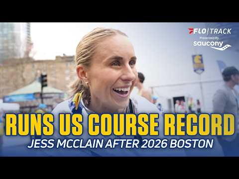 Jess McClain Runs US Course Record! Stellar 2026 Boston Marathon