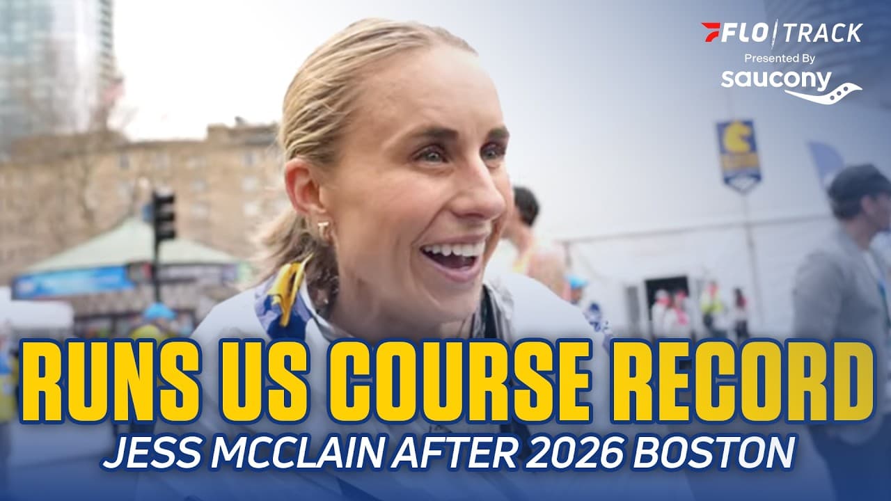 Jess McClain Runs US Course Record! Stellar 2026 Boston Marathon