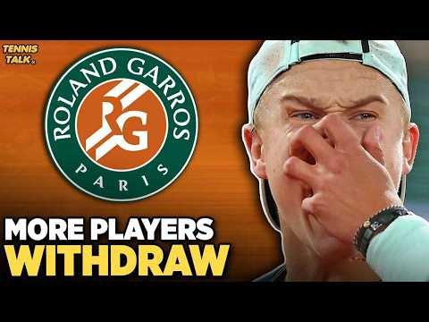 More Players Withdraw from French Open 2026 | Tennis News