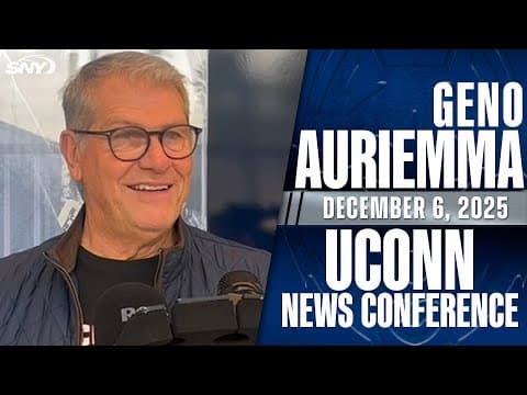 Geno Auriemma talks Sue Bird jersey retirement, Paige Bueckers and Aaliyah Edwards campus visit
