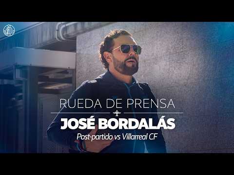 🎙️ Rueda de prensa de José Bordalás |  Getafe CF 2-1 Villarreal CF