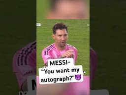 Messi right after scoring🙊