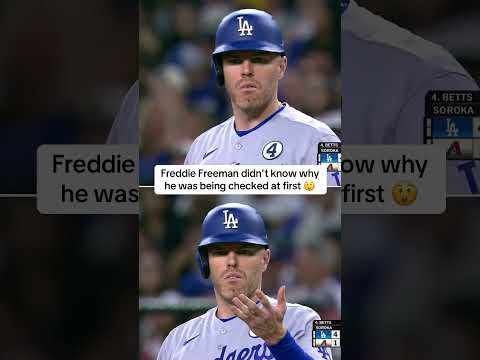 Freeman has two stolen bases on the season 😅