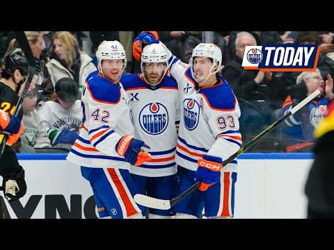 OILERS TODAY | Post-Game at VAN 01.17.26