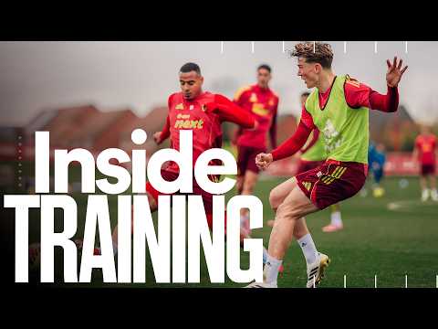 Working Hard During The International Break 💪 | Inside Training 🎥