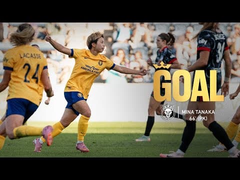 GOAL: Mina Tanaka 66' (PK), October 5, 2025