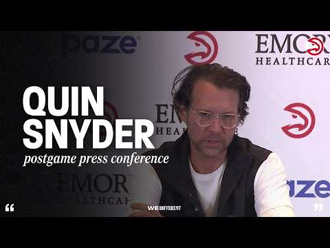Hawks vs. Wizards Postgame Press Conference: Quin Snyder