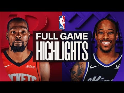 ROCKETS at KINGS | FULL GAME HIGHLIGHTS | January 11, 2026
