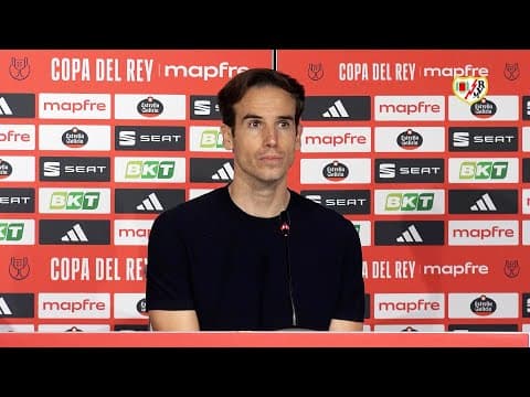Íñigo Pérez tras el Alavés 2   Rayo Vallecano 0 de octavos de final de Copa