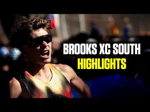 Down To The Wire For The Brooks XC South Boys Championship | Race Highlights