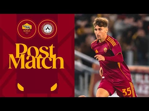 TOMMASO BALDANZI | INTERVISTA POST ROMA-UDINESE