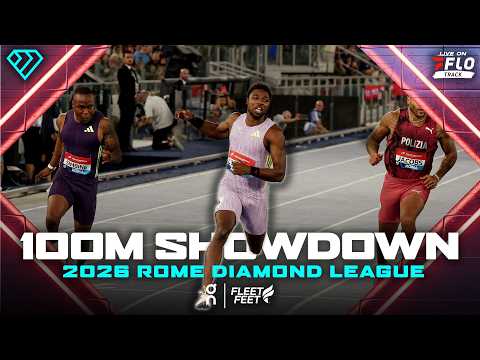 The 100m Showdown We've Been Waiting For... And It Didn't Disappoint | 2026 Rome Diamond League