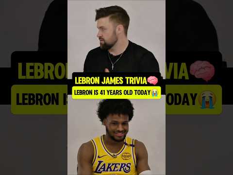 How WELL does Bronny know LeBron👀