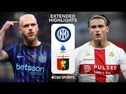 Inter vs. Genoa: Extended Highlights | Serie A | CBS Sports