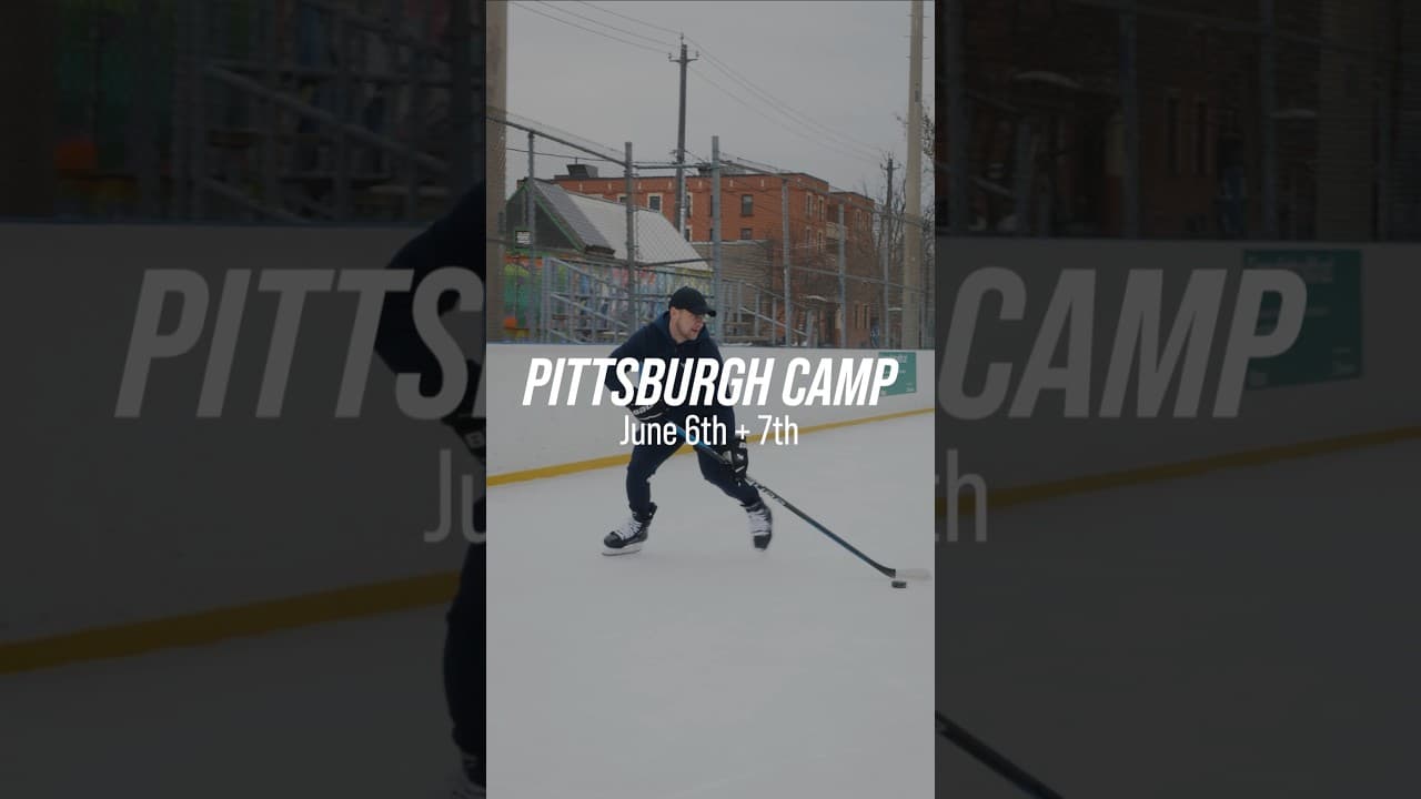 STEP ON THE ICE WITH ME AT THE PITTSBURGH CAMP! LEARN MORE AND SIGN UP AT ITRAINHOCKEY.COM!