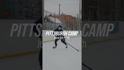 STEP ON THE ICE WITH ME AT THE PITTSBURGH CAMP! LEARN MORE AND SIGN UP AT ITRAINHOCKEY.COM!