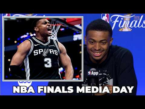 Keldon Johnson on Playing In His First NBA Finals
