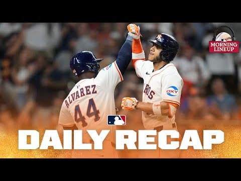 Mason Miller is IMMACULATE, Astros outshine the Yankees | Morning Lineup (MLB Daily Recap)