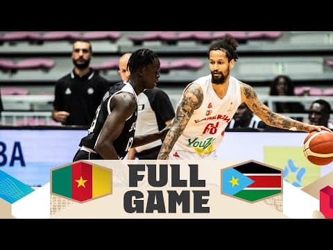 Cameroon v South Sudan | Full Basketball Game | FIBA Basketball World Cup 2027 African Qualifiers