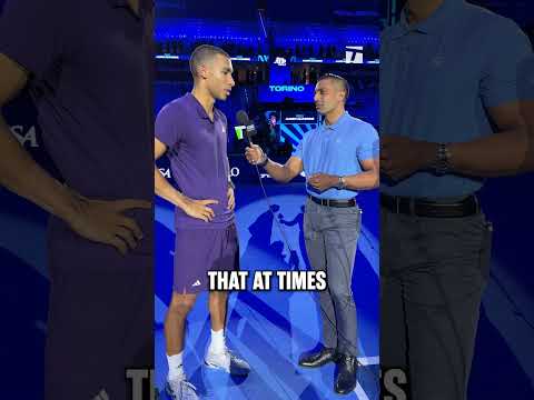 FAA’s got a tight haircut and is playing clutch tennis 😤 #tennis #tennistournament #sports