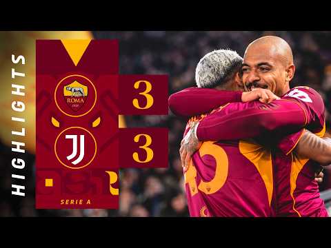 ROMA 3-3 JUVENTUS | SERIE A HIGHLIGHTS 2025-26