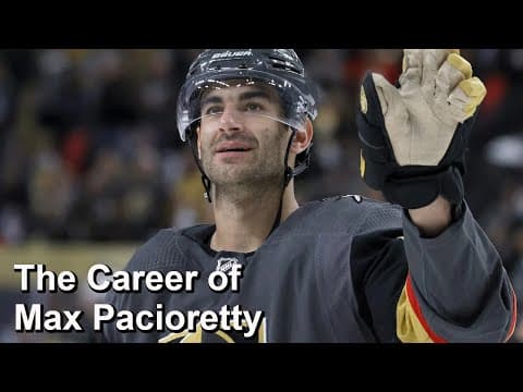 The Career of Max Pacioretty