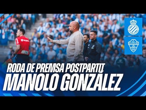 🎥 Roda de premsa de Manolo González | #EspanyolElche