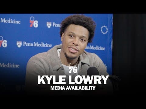 Philadelphia 76ers Postgame Media Availability 🎙️ | Kyle Lowry | 01.12.26