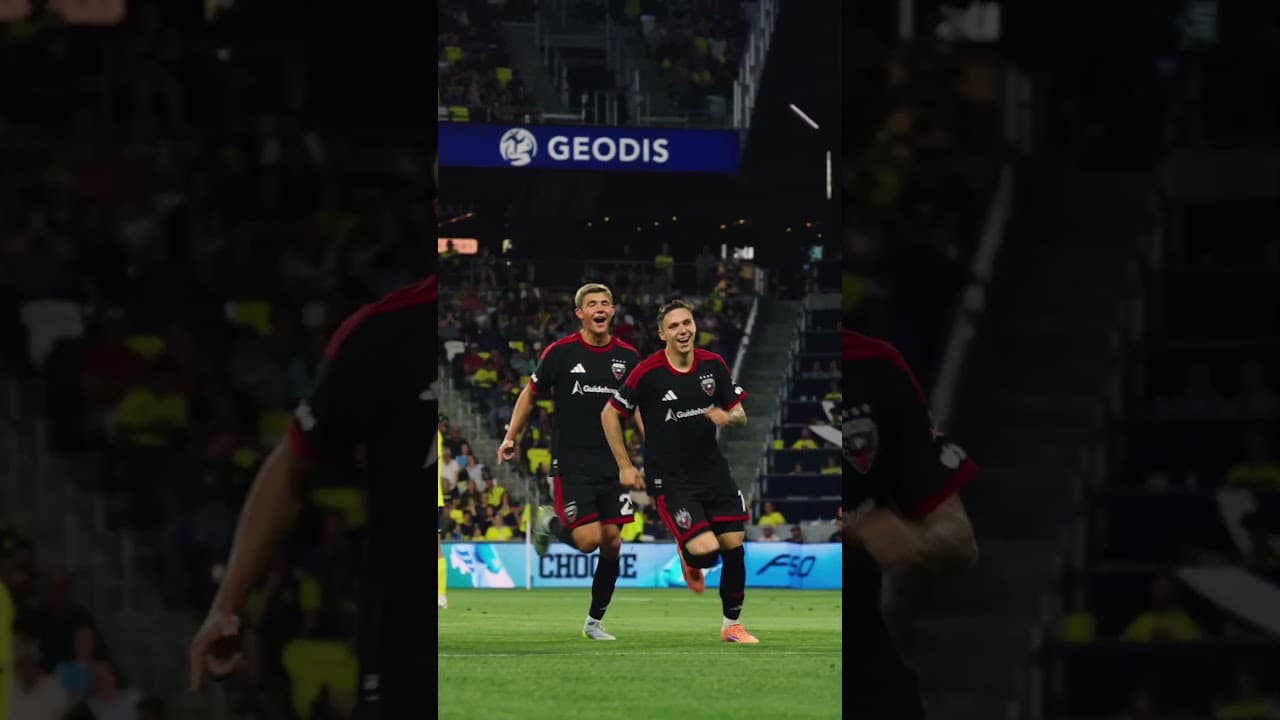 Louis bags his 4th goal of the season 💥 #dcunited #footballshorts #soccershorts #louismunteanu
