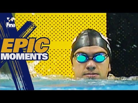 Anthony Ervin 🇺🇸 Epic Performance at Fukuoka 2001 | 50m Free | FINA World Championships