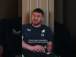 Inside Freddie Steward’s hot pod yoga recovery 🔥| ‪@o2ukofficial  | #WearTheRose