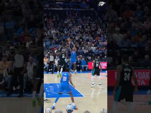 3️⃣ ball from 6️⃣ #okcthunder