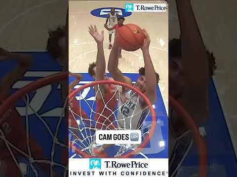 Can’t lose track of Cam Boozer 🤫 #duke #accbasketball #collegebasketball #slamdunk #alleyoop