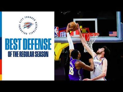 OKC Thunder's Best Defensive Moments of the 2025-26 Regular Season | OKC Thunder