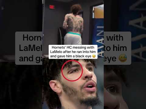 Charles Lee messing with LaMelo 😭 (via hornets/TT)