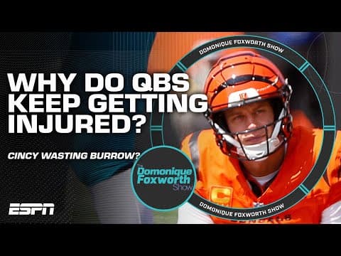 The real reason QBs keep getting injured despite rules protecting them | The Domonique Foxworth Show