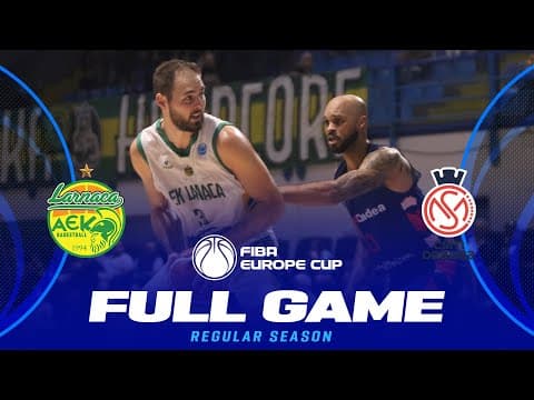 LIVE - Petrolina AEK v CSM CSU Raiffeisen Oradea | FIBA Europe Cup 2025-26 | Regular Season