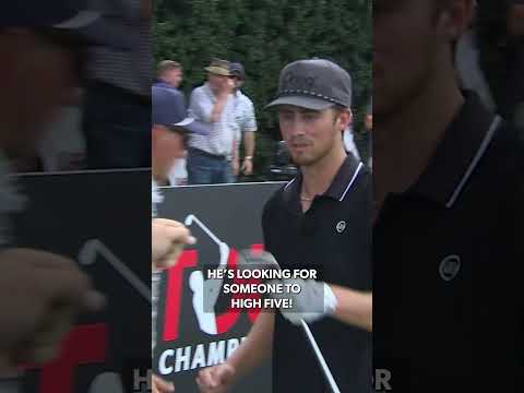 Garrett Clark BIRDIES the 15th! 😎