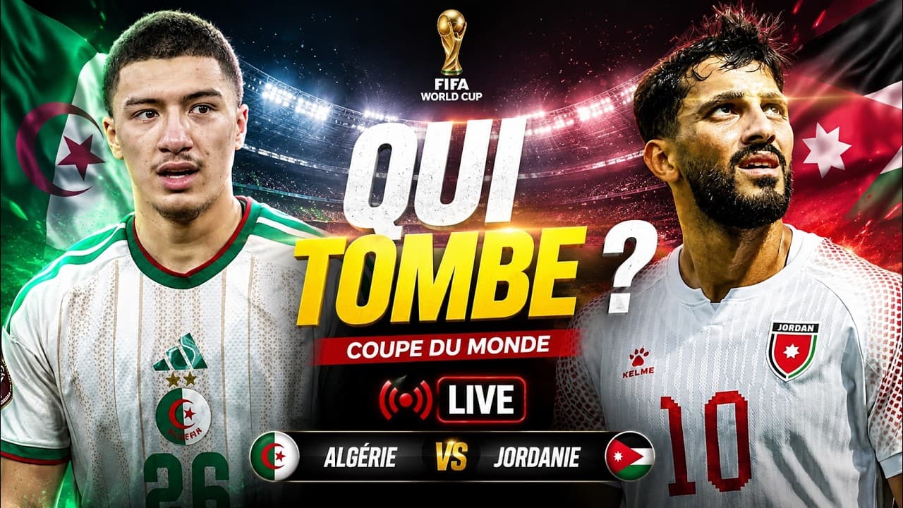🇩🇿 Algérie 🆚 Jordanie 🇯🇴 Les Fennecs Déjà Dos Au Mur